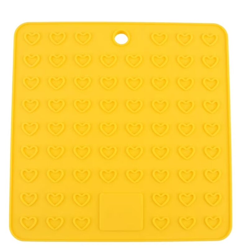 Pet slow feeding pad, pet licking mat, dog, cat bowl, 2psc